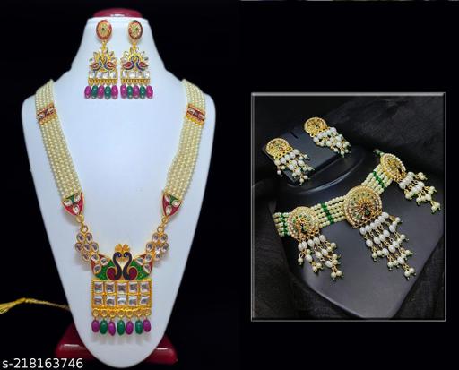 New-Design-Rajputi-Style-Rani-Haar-Whit-Earring