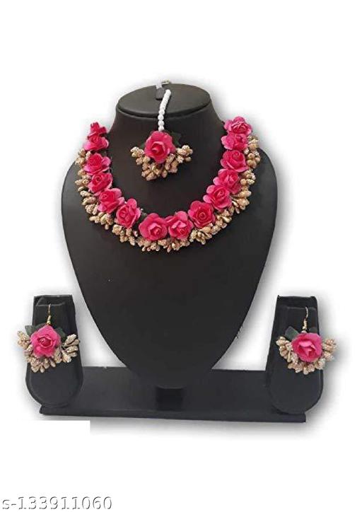 Fashiions-Flower-Jewellery-Set-For-Women’s-&-Girl’s-(n134)