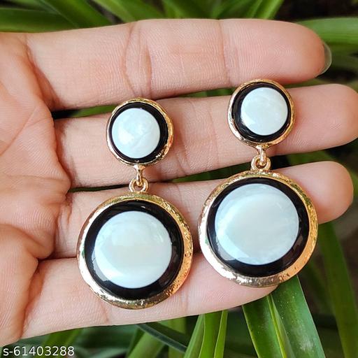 Marble look alike Earrings