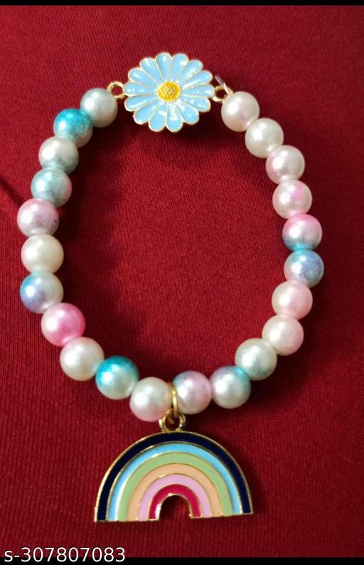 Kids braslate rakhi unicorn rainbow