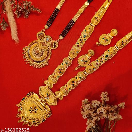 Jewellery-for-Women-Stylish-Pendant-Necklace-for-Women-&-Girls-(Gold)