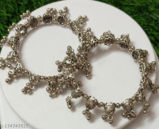 Stylist Oxidised Kada Set