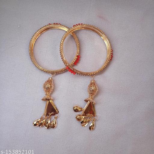 Bangle with beautiful latkan