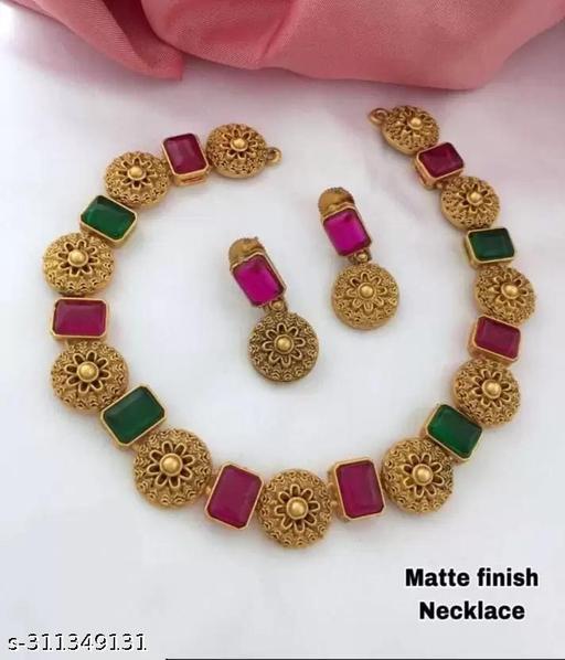 Belfast-Gold-Plated-Bollywood-Style-Necklace-Set-For-Women