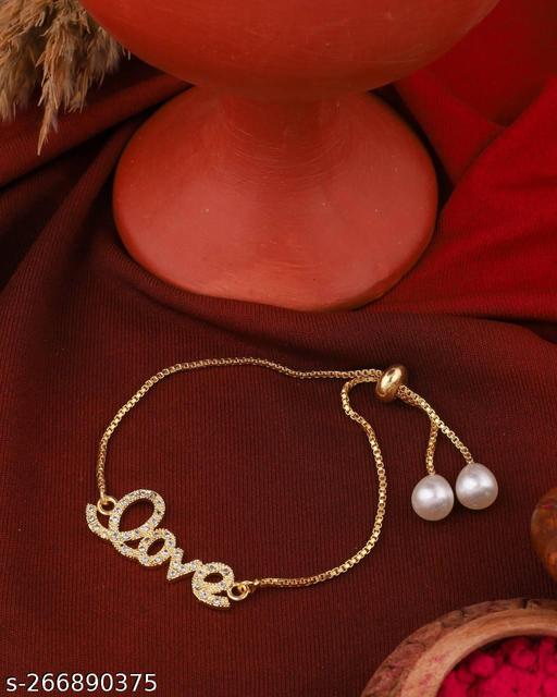 Alloy Fancy Adjustable Bracelet For Girls And Womens