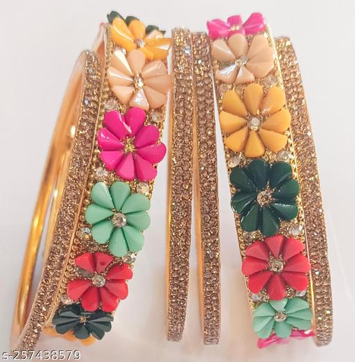 Multi stone flower set