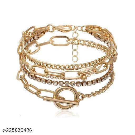 5 pair Alloy Bracelet Set for women/girls