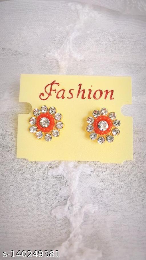 Red small studs