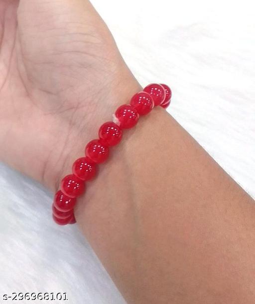 Round Beads Opalite Crystal Stone Bracelet Reiki Chakra Yoga Meditation Semi Precious Gemstones Stretchable Bracelet for Unisex