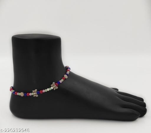 Butterfly anklet for girls