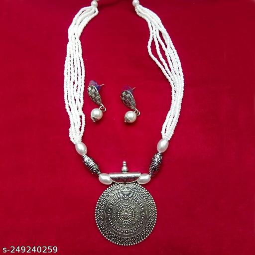 Meyara-Multicolor-Oxidised-Designer-Jewellery-Chain-Necklace-Set-for-Women-&-Girls