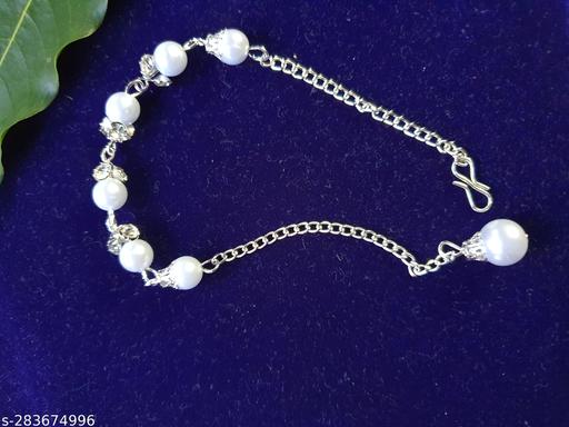 Pearl and Diamond Bracelet