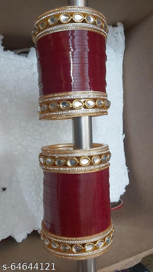 Kundan Bridal Chura Bracelet & Bangles