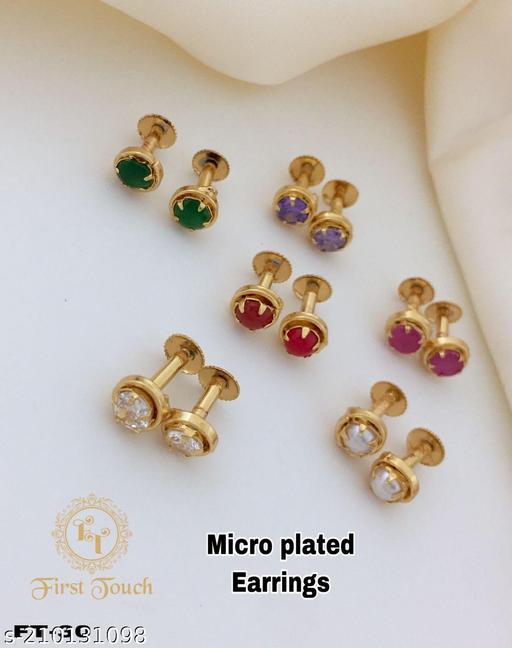 6 pair combo earrings