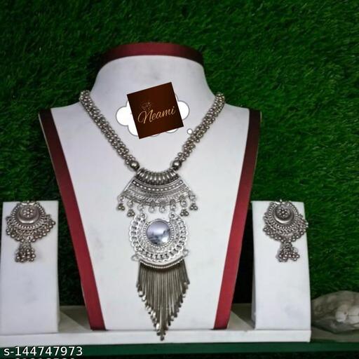 Very-stylish-and-Trendy-Oxidized-Necklace-set