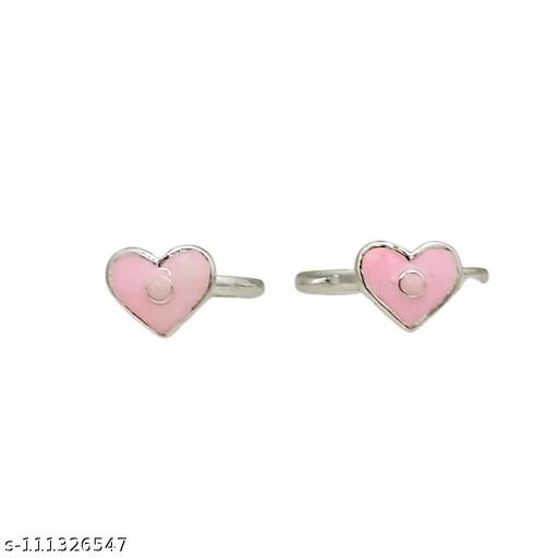 Veeram Sterling Silver Baby Pink Toering