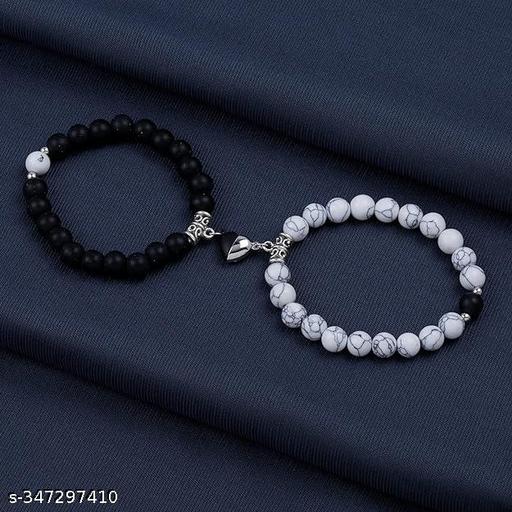 Magnetic Attraction Heart Couple Bracelet Magnet couple bracelet for Girlfriend Boyfriend Valentine Day Gift Magnet Heart Matching couple bracelet, couple Gift, Couple bracelet