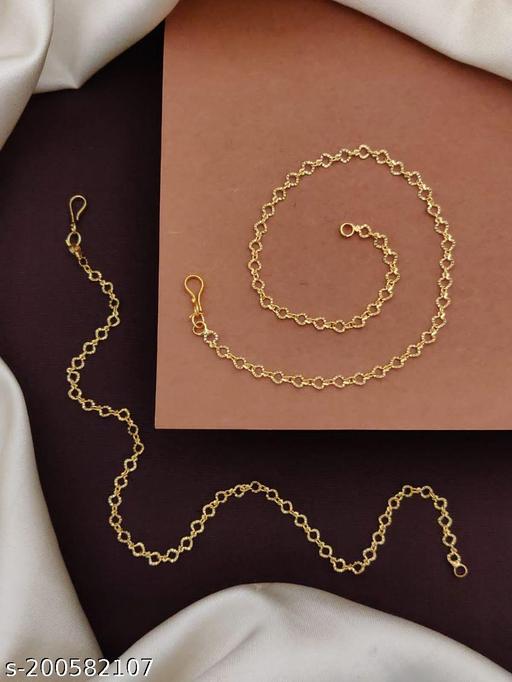 EC Women's Alloy Material Gold Plated Anklets Payal For Women And Girl