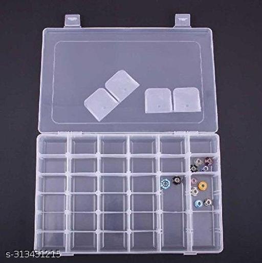 36 Grid Cells Plastic Storage Medicine Pills Tools, Jewelry Case Storage Organizer Box