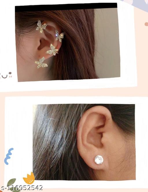 JEWELLERY POINT JAIN TRENDY BEAUTIFUL EAR CLIP-STUD FOR WOMEN.