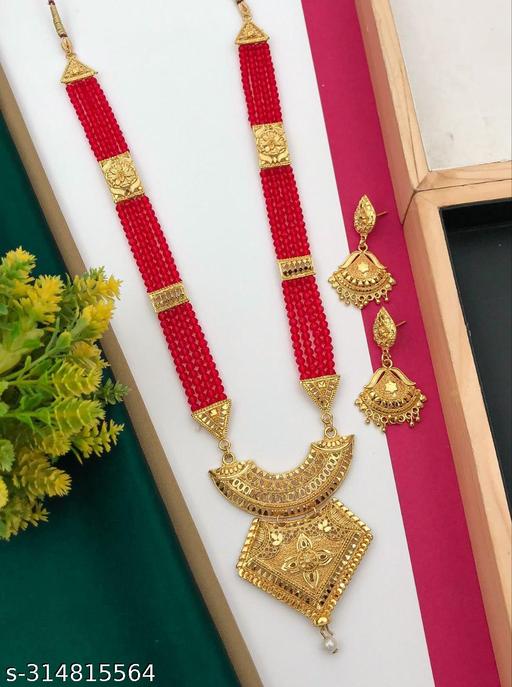 Treekon-Moti-Necklace-401-RED