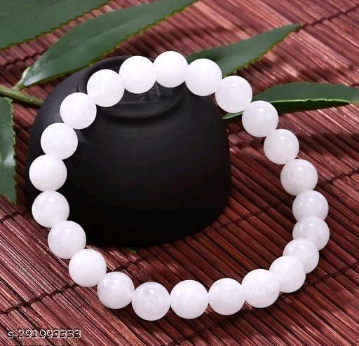 White Colour Bracelet|His & Her Love Connection Energy Elastic Bracelet Long Distance Relationship Bracelet Men & Women Gift