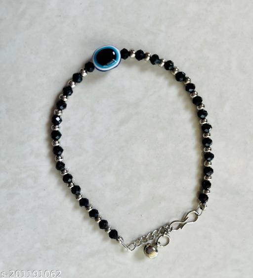 Evil eye anklet for women