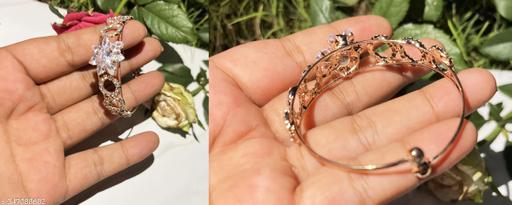 Unique Design Party wear Fancy Bangle shape Bracelets for Girls, Women, Ladies