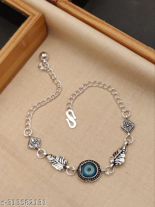 Silver fancy women bracelet