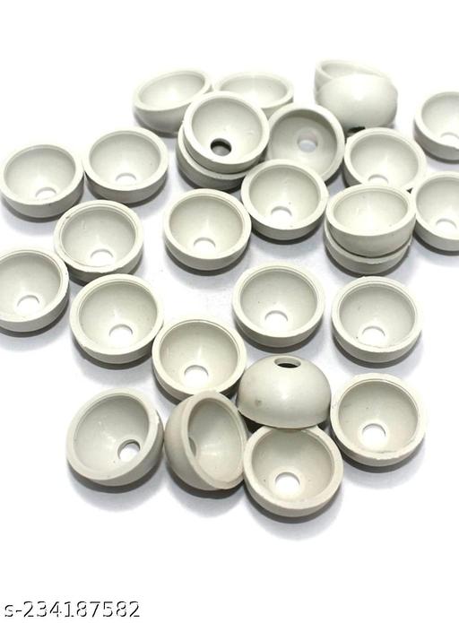 Plastic Jhumka Base In Dome Shape For Silk Thread Earring Making & Thread Wrapped Jewellery. Made Of Fine Plastic,This Classical Design Of Jhumka Base Is In Huge Demand Today. Try Out These Jhumka Bases To Bring The Creativity Out Of You