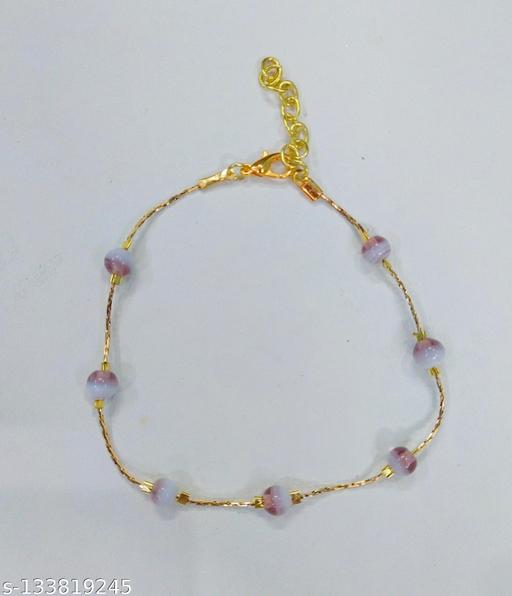 Purple anklet