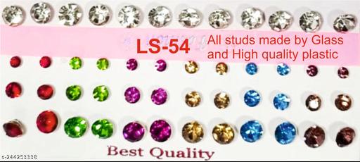 3 Artificial Diamond earrings and studs