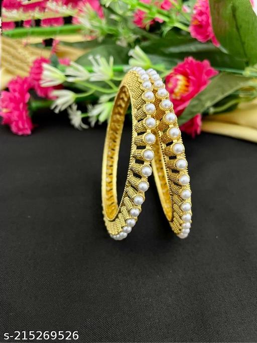 Premium Quality Antic Finish Pearl Bangle