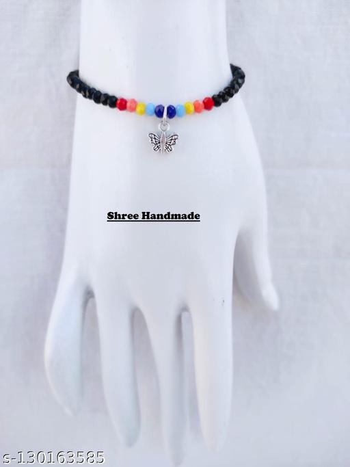 Stylish Butterfly Pearl Bracelet For Girls And Women