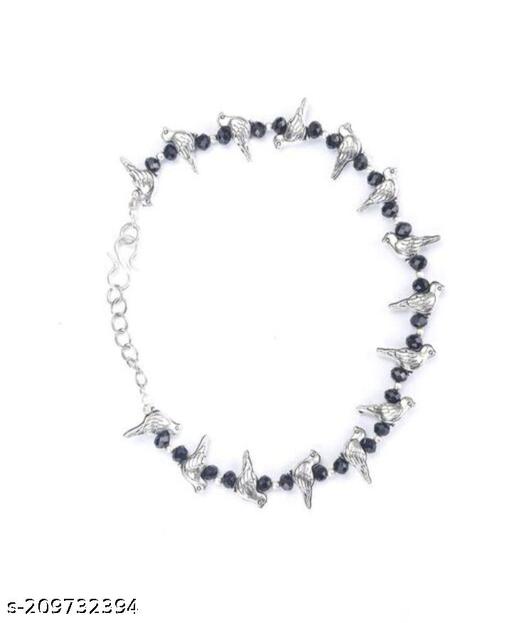 Pair of 2 Bird Anklets and Payal