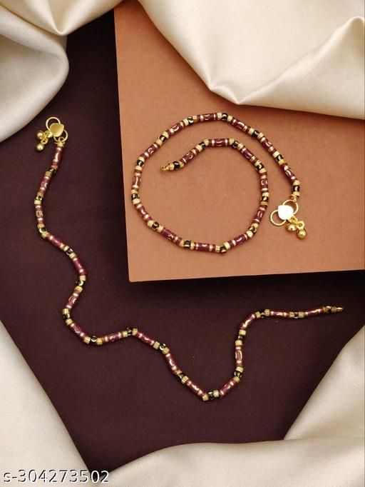 multi red colour payal