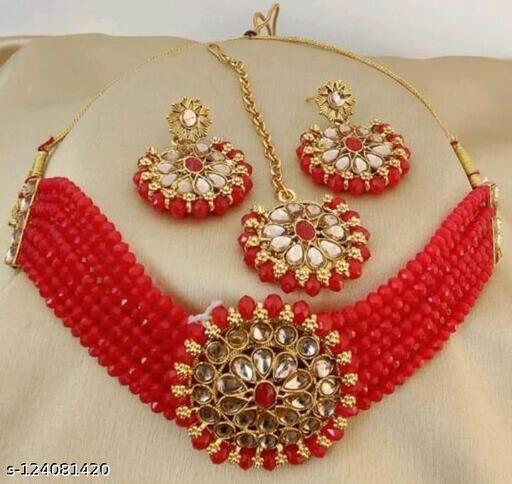 Sakshi-Beauty-Trending-Jewellery-(Set-Of-1,-Red-)