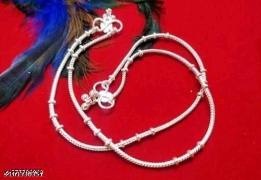 Shimmering Bejeweled Women Anklets (Bell Anklet)