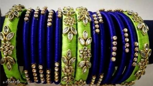 Silk Thread Bridal Wedding Bangles