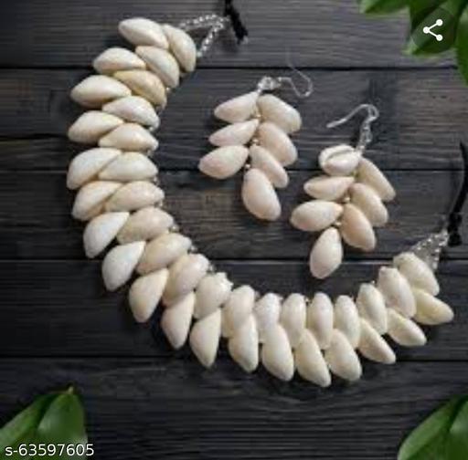 JewMe@Dddouble-line-Sankh-ghar-Jewellery-Set