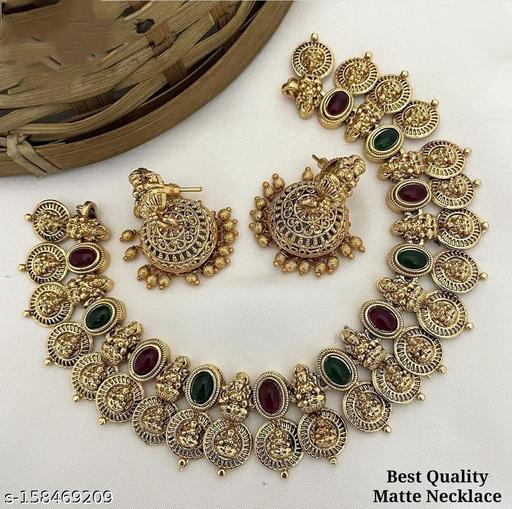 Shilpa-creation's-Jewellery-Sets-II-Temple-Jewellery-Designs-Inspired-Heavily-Embellished-Gold-Plated-Jewellery-Set-II-South-Indian-Lakshmi-Goddess-Jewellry-Set-II-Jewellry-With-Jhumka-Earring's-II-Traditional-Temple-Jewellry-Set-II-Gift-For-Festival