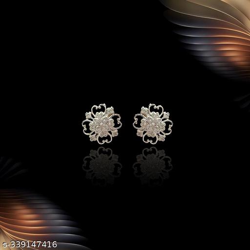 trendy AD earring