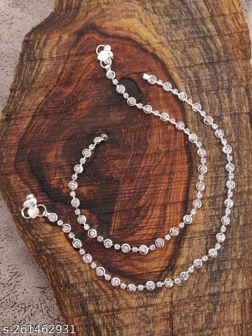 diamond anklet silver 200