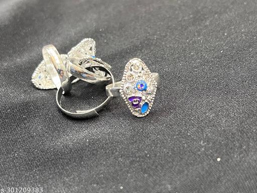 Sizzling 4pcs heart shape toe rings