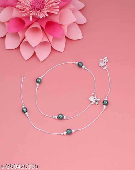 silver plated payal