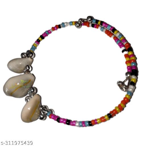 SENECIO Kodi Natural Seashell Beaded Multicolour Bracelet - Womens Fashion Handmade Jewelry Boho Accessories