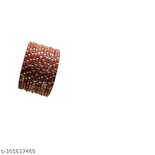 PACK OF 12 WOMEN'S GLASS BANGLES.