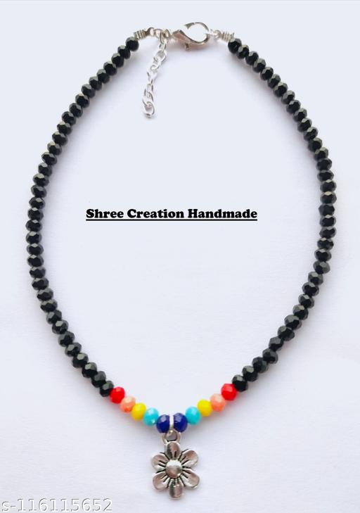 Flower Pearl Anklet For Girls And Women