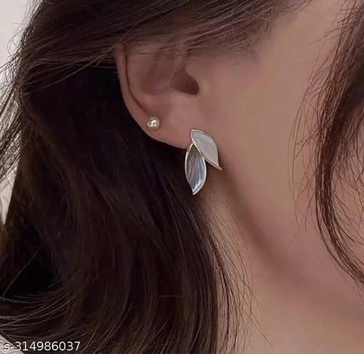 Leaf Earring Stud