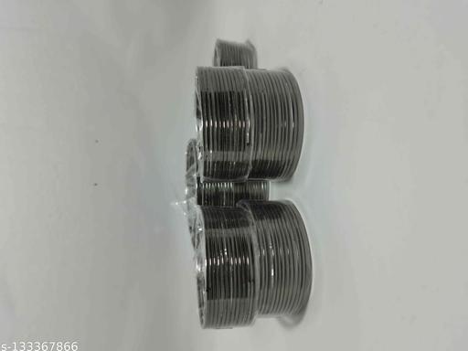 Oxidised Silver Metal Bangle